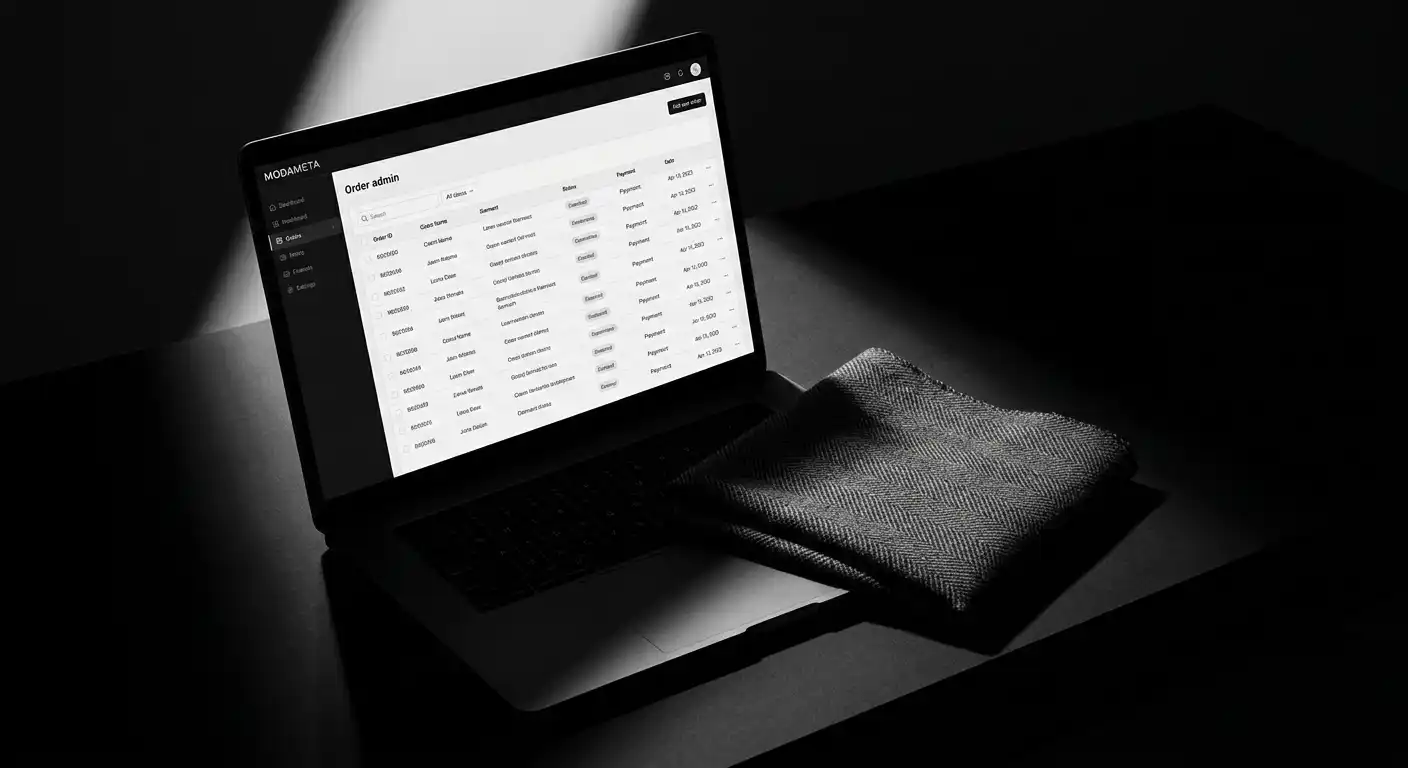 Moda Admin — order tracking and operations dashboard