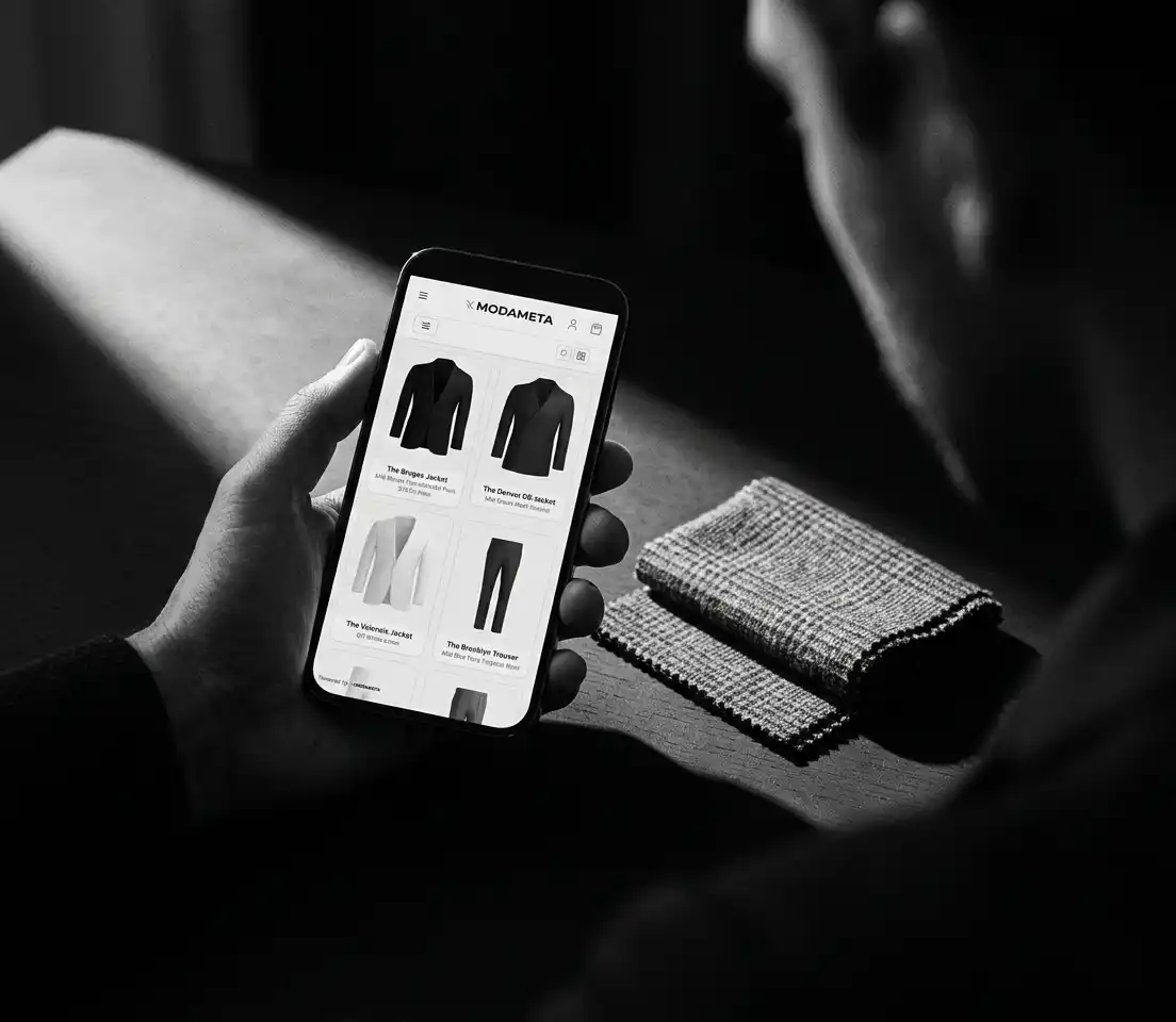 Fabric swatches — the design stage